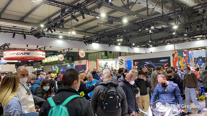 意大利EICMA雙輪車展會(huì)現(xiàn)場(chǎng)