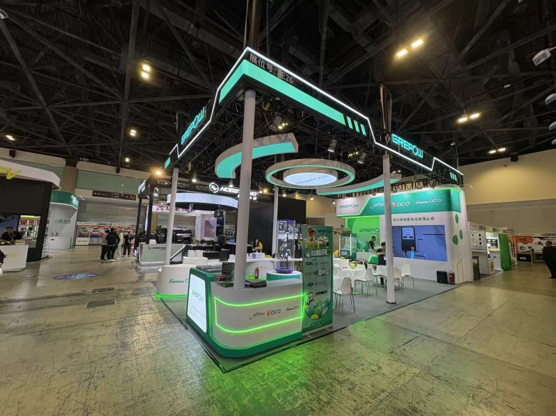 格瑞普電池展臺·中國模型展